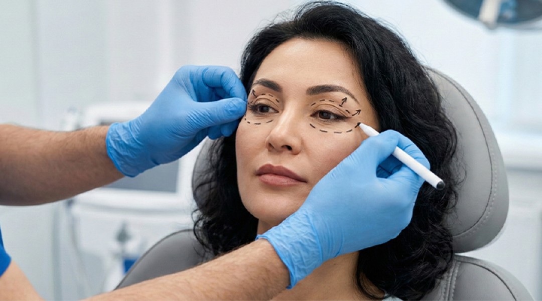 Миндалевидный разрез глаз